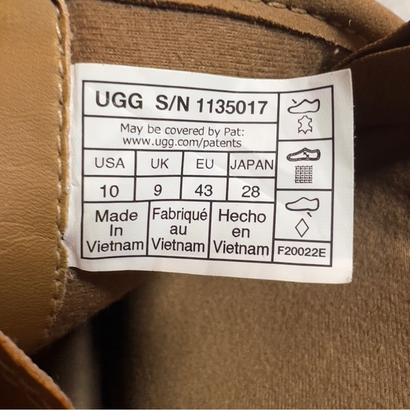 UGG Men’s Skyview Moto Gorpcore Active Pull On Leather Suede Waterproof Boots - Picture 15 of 16